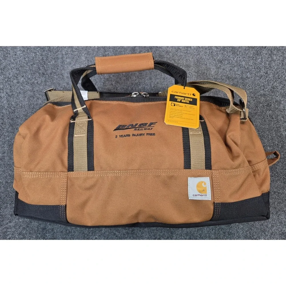NEW Carhartt Foundry Duffel Bag Brown 20